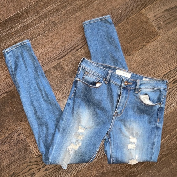 Bullhead Jeans - high Rise Skinny - Picture 1 of 7